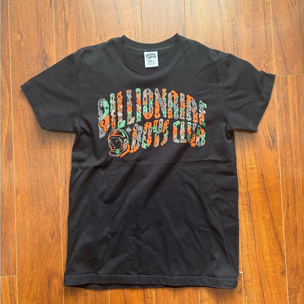Billionaire Boys Club Black Graphic Kids T-Shirt